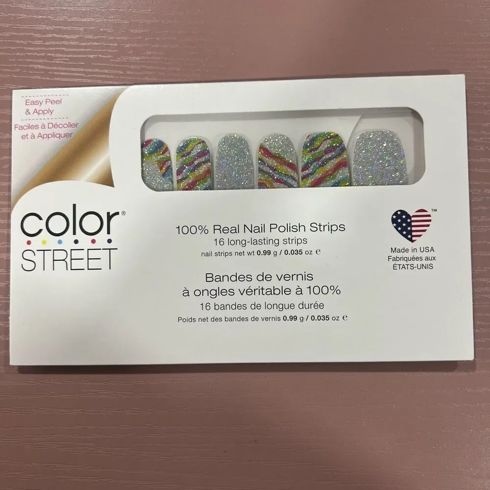 🏈 Color Street Inner Strength Nail Art